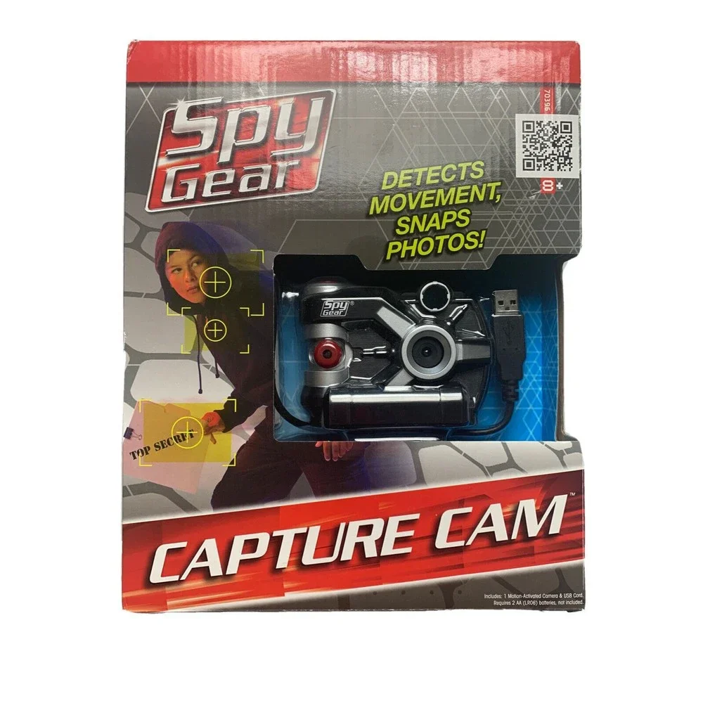 Wild Planet Motion Activated Detection Spy Gear Camera, Capture Cam Age 8+